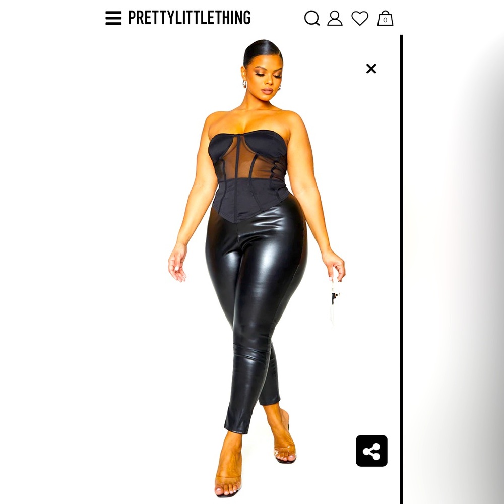 Mesh Black Corset